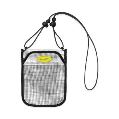 HUF Summer 24 Clear Mesh Pouch "Clear"