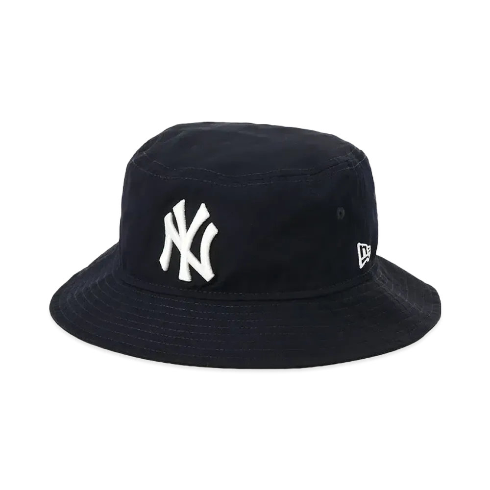WILDSIDE Yohji Yamamoto x NEW ERA Bucket-01 New York Yankees Navy Gabardine Hat "Navy"