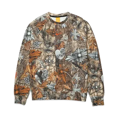 Chrome Hearts x Nike x Drake NOCTA Crewneck Sweatshirt "Multi"