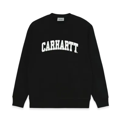 Carhartt WIP University Sweatshirt "Black/White"