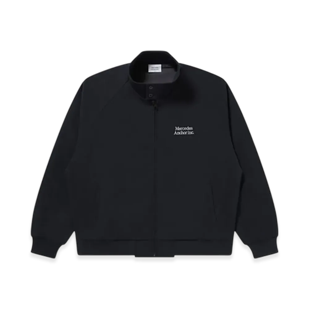 Mercedes Anchor inc. Wooly Track Blouson "Dark Navy/White"