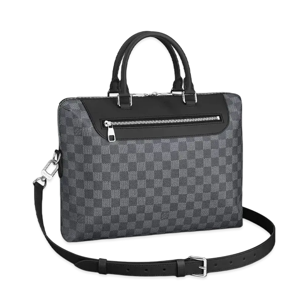 Louis Vuitton Porte Documents Jour Damier Graphite "Gray"