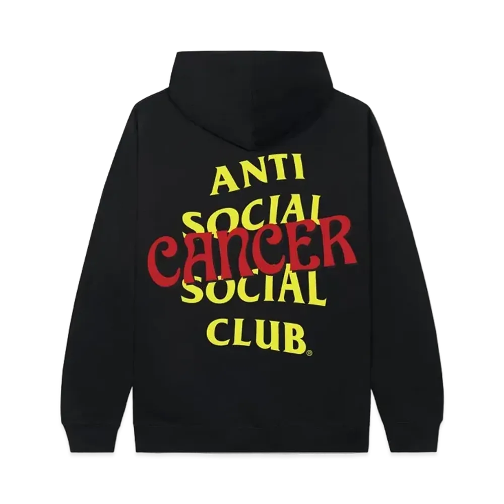 ANTI SOCIAL SOCIAL CLUB Cancer Hoodie "Black"