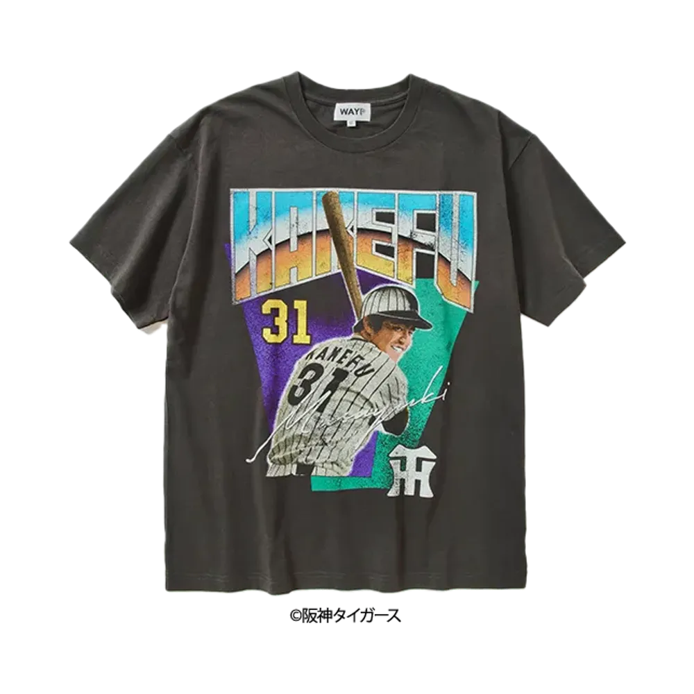 阪神タイガース90周年記念 \ WAYP MUSIC Masayuki Kakefu Tee by WAYP MUSIC "BLACK"