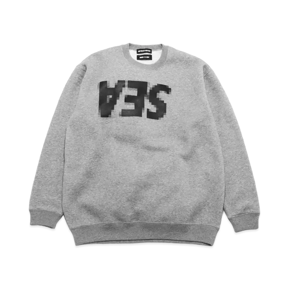 GOD SELECTION XXX x WIND AND SEA CREWNECK SWEAT GX-A22-WSCS-02 "Gray"