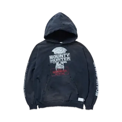 NEIGHBORHOOD x BOUNTY HUNTER Savage Sweat Hoodie LS "Black"