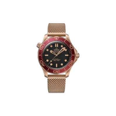 OMEGA Seamaster Diver 300M 42MM "Bronze Gold/Black/Burgundy" 210.90.42.20.01.003