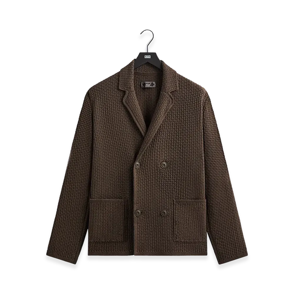 Kith Crochet Knit Raya Blazer "Underground"