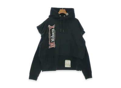 Maison MIHARA YASUHIRO T-shirt Docking Hoodie "Black"