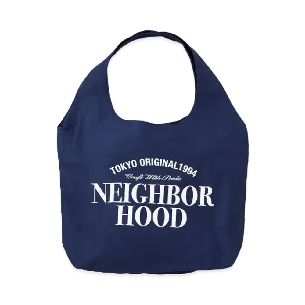 NEIGHBORHOOD Logo Tote Bag "Navy"