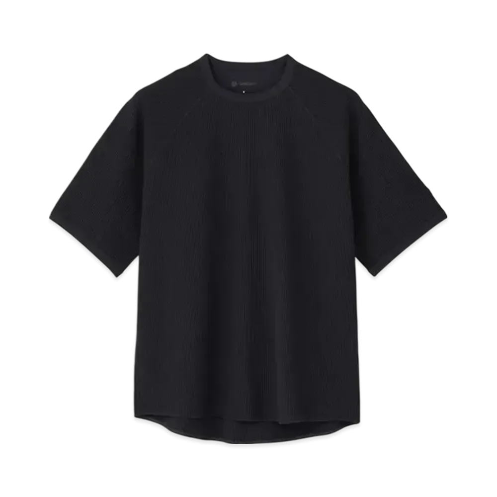 Goldwin Waffle Light T-shirt (Unisex) "Black"