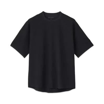 Goldwin Waffle Light T-shirt (Unisex) "Black"