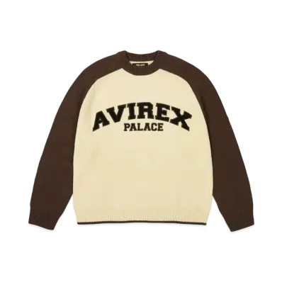 PALACE Avirex Knit "Brown"