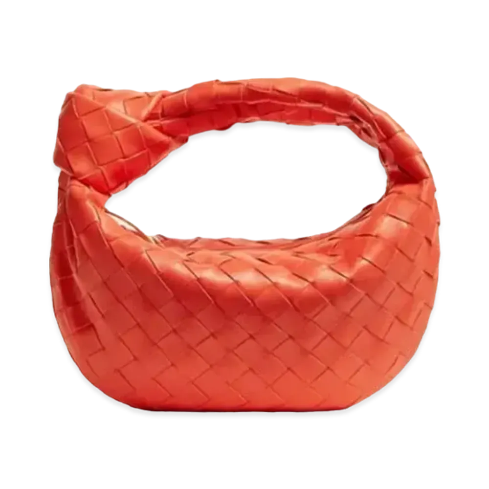 Bottega Veneta Mini Jodie Top Handle Leather Bag "Daybreak"