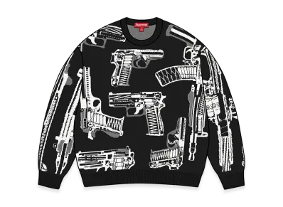 Supreme Guns Sweater "Black"