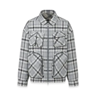BREATH Check BDU Jacket "Blue"