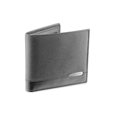 BVLGARI Serpenti Scaglie Man Bifold Wallet "Black"