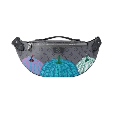 Louis Vuitton x Yayoi Kusama Maxi Bumbag Monogram Eclipse Reverse Pumpkin