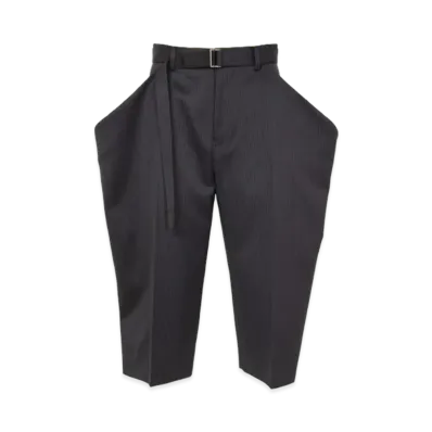 sacai Doeskin Pants "Black"