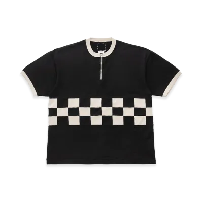 visvim Merckx CB Zip P.O. S/S (Superfine) "Black"