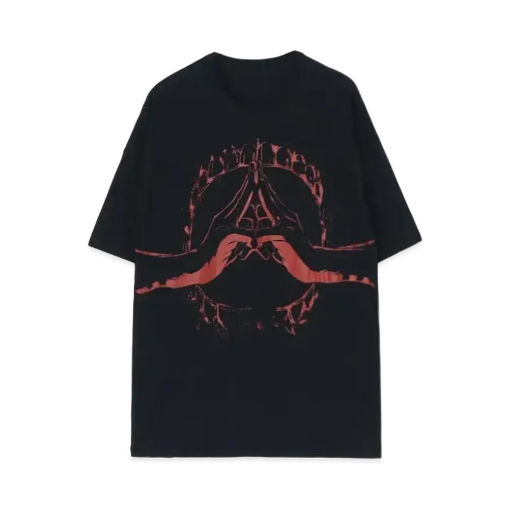 Ground Y x Jujutsu Kaisen "Malevolent Shrine" Move T-Shirt "Black Red"