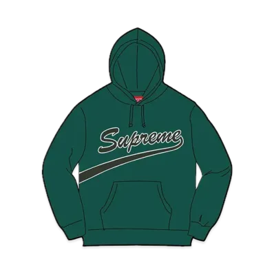 Supreme Tail Hooded Sweatshirt "Green"