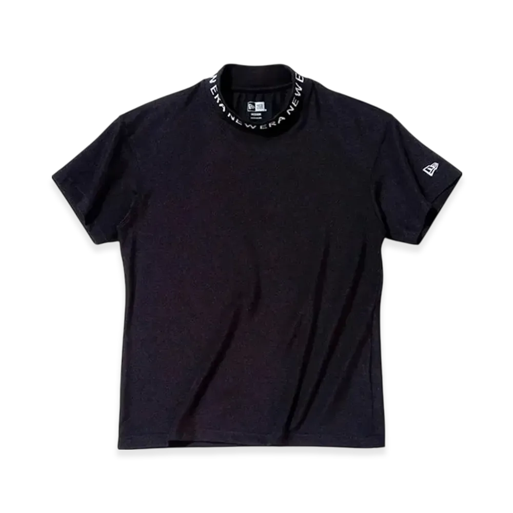 NEW ERA Golf Mid-Neck Performance T-Shirt "Black"