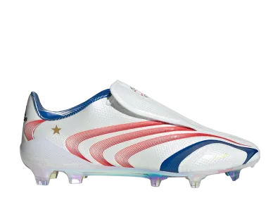 adidas F50 Tunit FG "Cloud White/Vivid Red/Royal Blue"