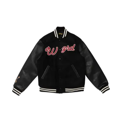WZRD Varsity Jacket "Black"