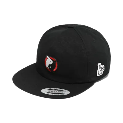 FR2 Yin & Yang Rabbits Cap "Black"