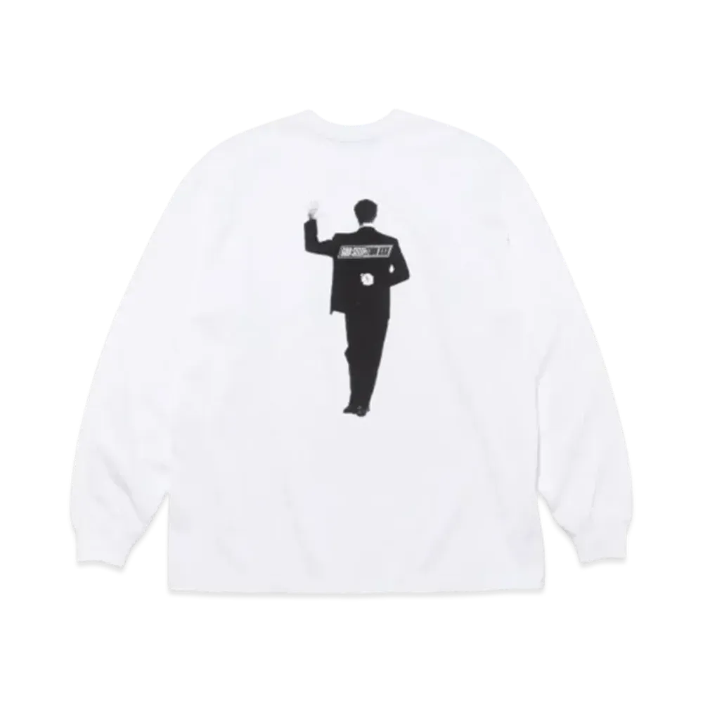 GOD SELECTION XXX Long Sleeve T-shirt GX-A25-LT-02 "White"