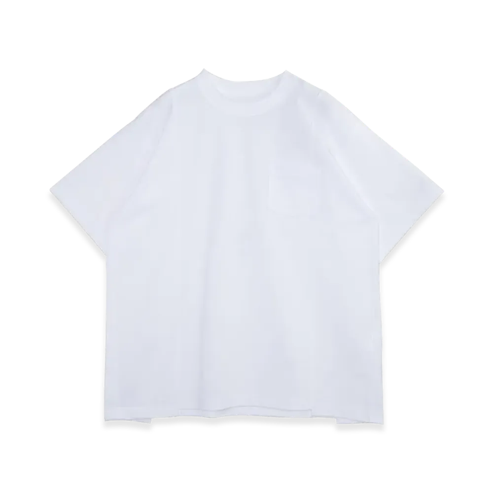 sacai Cotton Jersey T-Shirt "White"