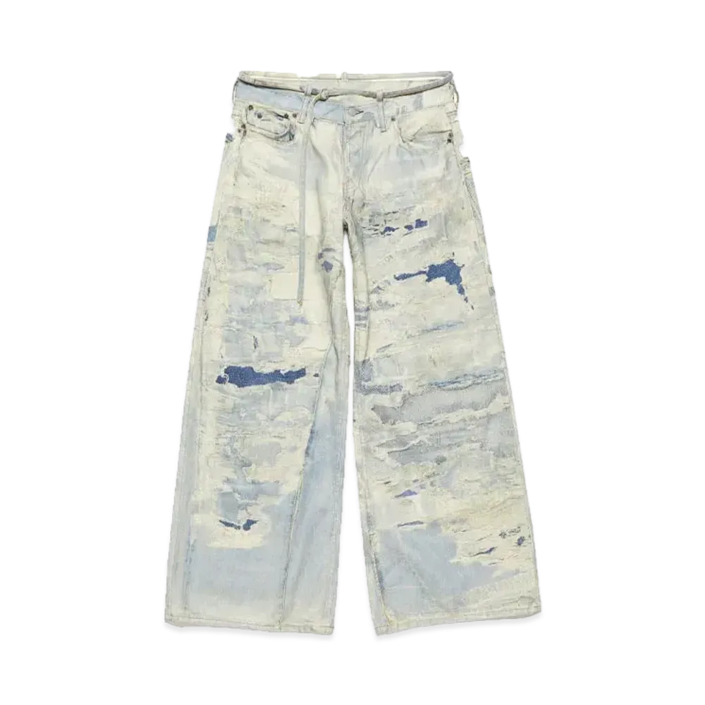 Acne Studios Regular Fit Trousers "Light Blue"