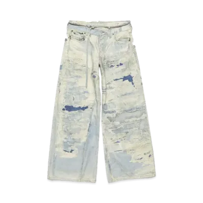 Acne Studios Regular Fit Trousers "Light Blue"