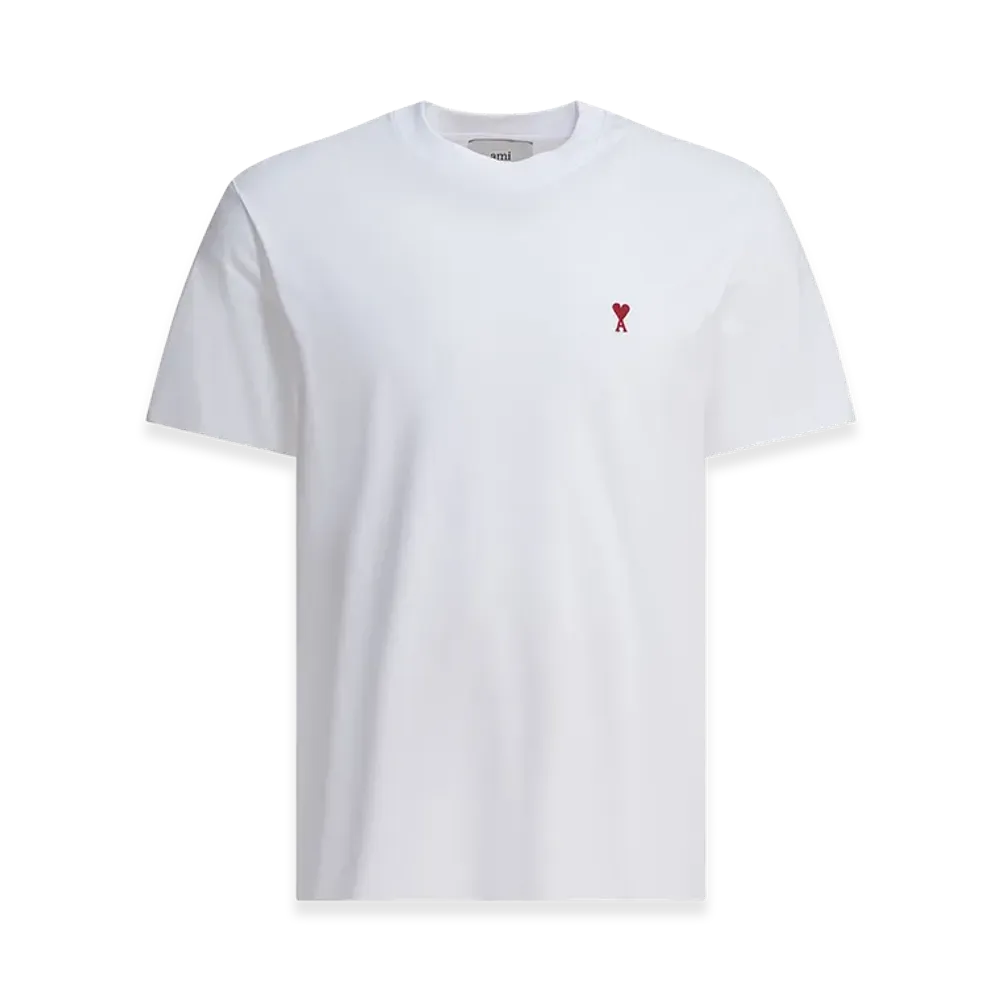 AMI PARIS Ami De Coeur Crewneck T-Shirt "White"