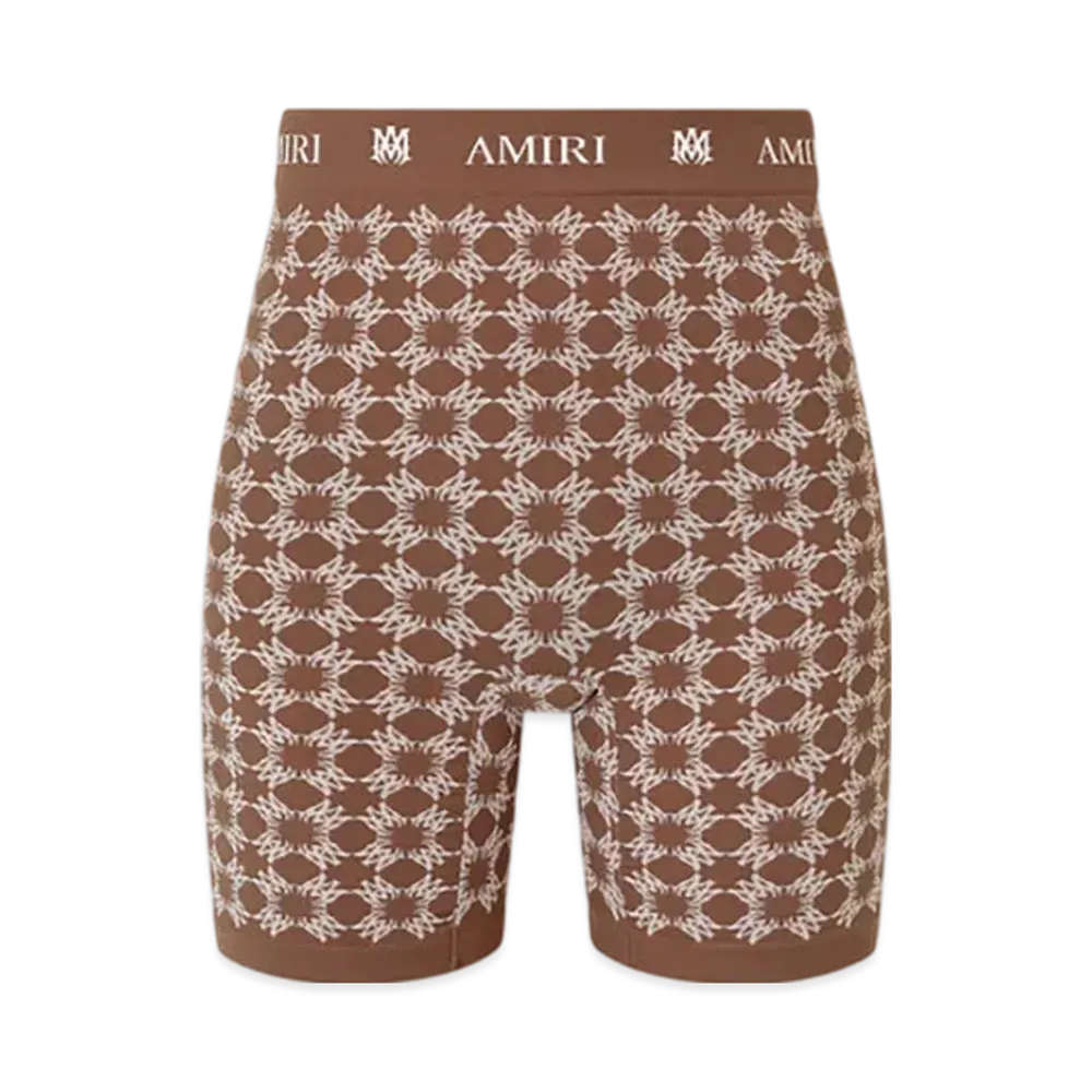 AMIRI Women's MA Quad Seamless Short "Chocolate"