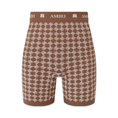 AMIRI Women's MA Quad Seamless Short "Chocolate"