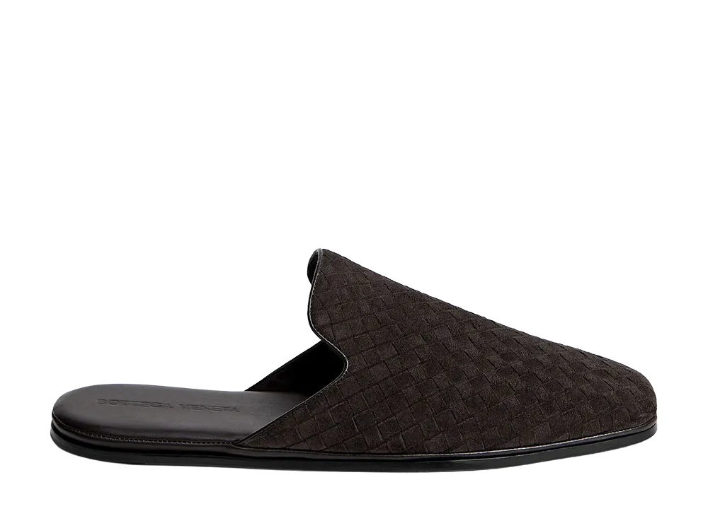 Bottega Veneta Palazzo Slippers "Espresso"