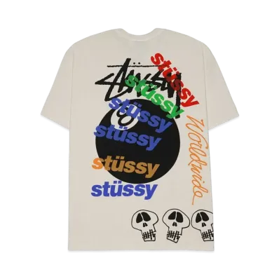 Stussy Test Strike Pigment Dyed Tee "Natural"
