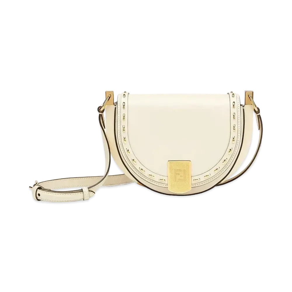 FENDI Moonlight Leather Bag "White"