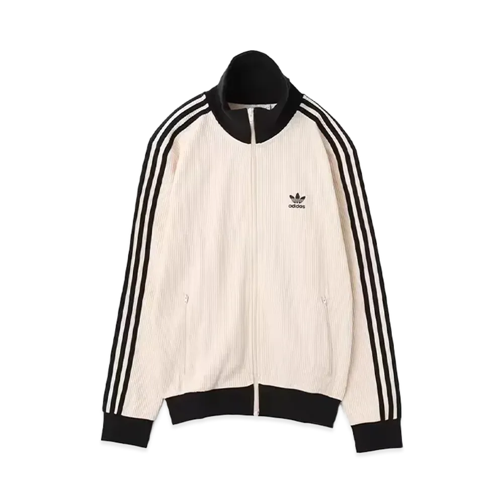 adidas Waffle Basketball Track Top "White" JV9263