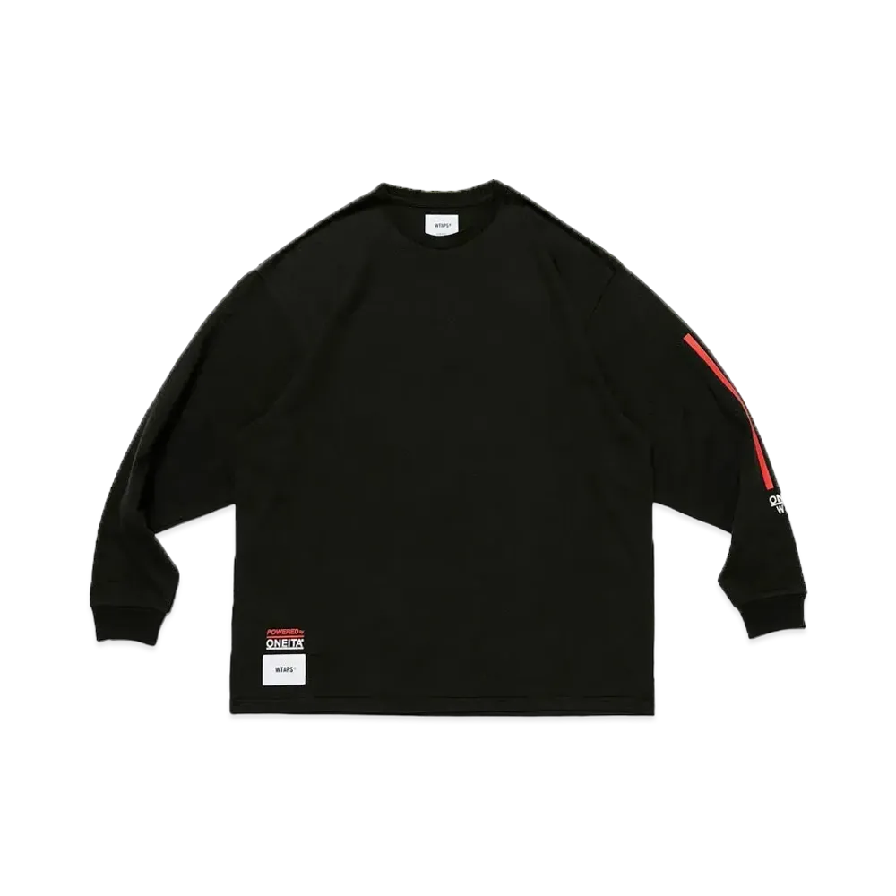 WTAPS Power-T / LS / Cotton. Oneita "Black"