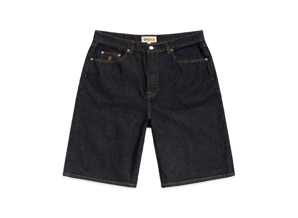 Stussy Big OL' Short Denim "Rinsed Indigo"