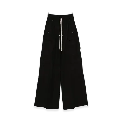 Rick Owens DRKSHDW Women's 'double Cargo Jumbo Belas' Pants "Black"