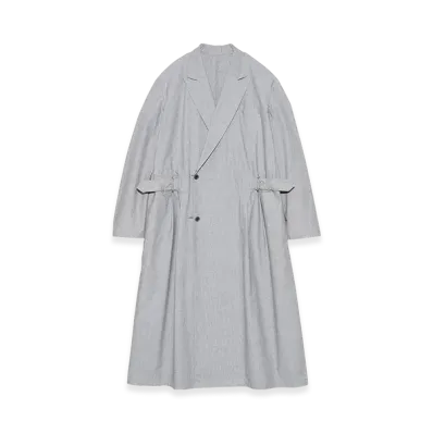 nanamica Cotton Buff Cloth Dress "LightGray"