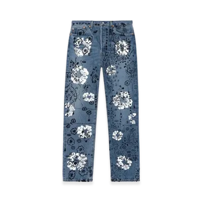 DENIM TEARS x IRAK x Levi's 501 Jeans "Blue"