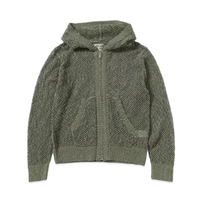 BEAMS FUTURE ARCHIVE Net Mesh Parka "Khaki"