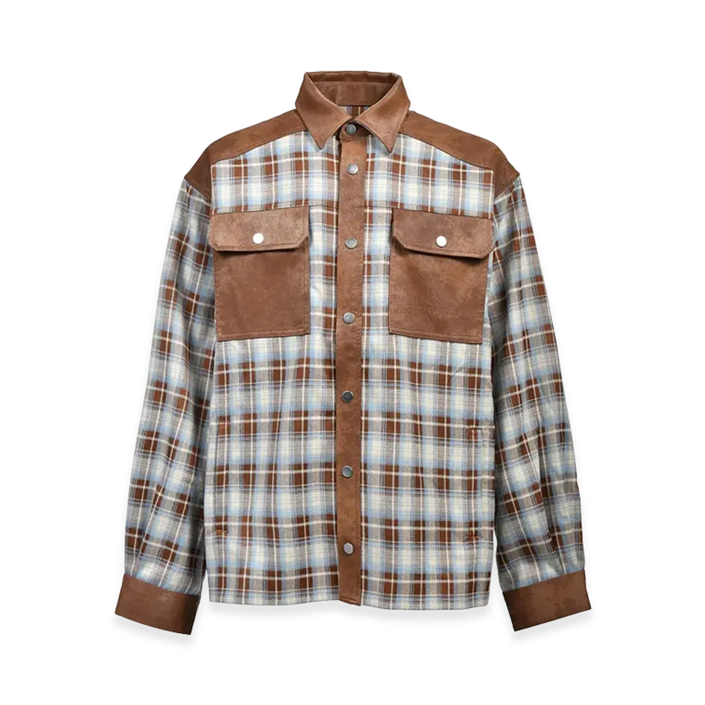 BREATH New Rich Check Shirt "Brown"