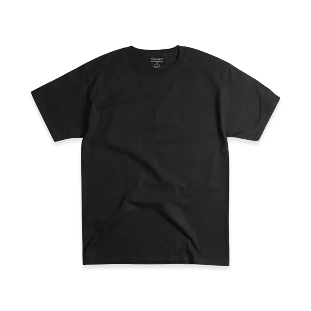 Champion SS T-Shirts Bigsize "Black"