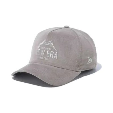 NEW ERA 9Forty A-Frame Micro Corduroy 'New Era Outdoor' "Gray"